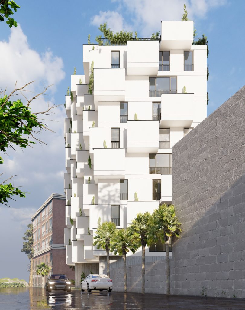 برج مسکونی زنیت در شمال