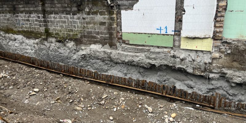 پایل کوبی برج زنیت گودبرداری برج مسکونی زنیت تنکابن