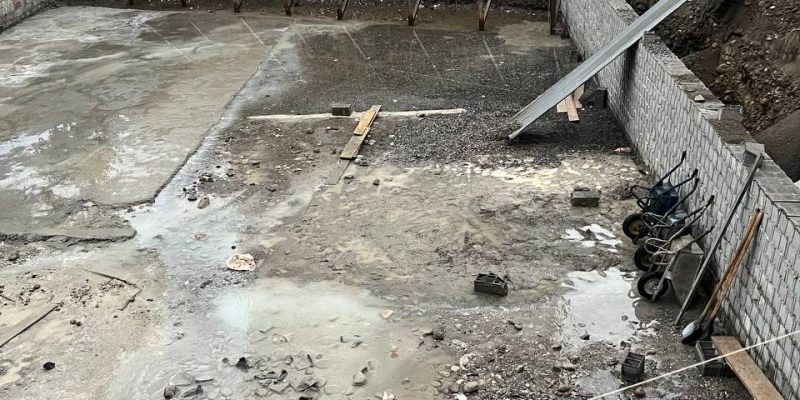 اجرای بتن مگر گودبرداری برج ساحلی زنیت شمال